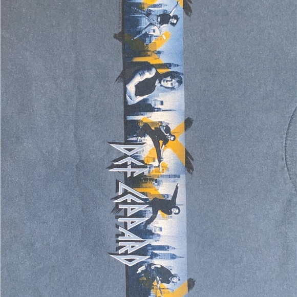 Def Leppard Concert Tour T Shirt Vintage 2000 Sundog Tag Size Large - Picture 2 of 5